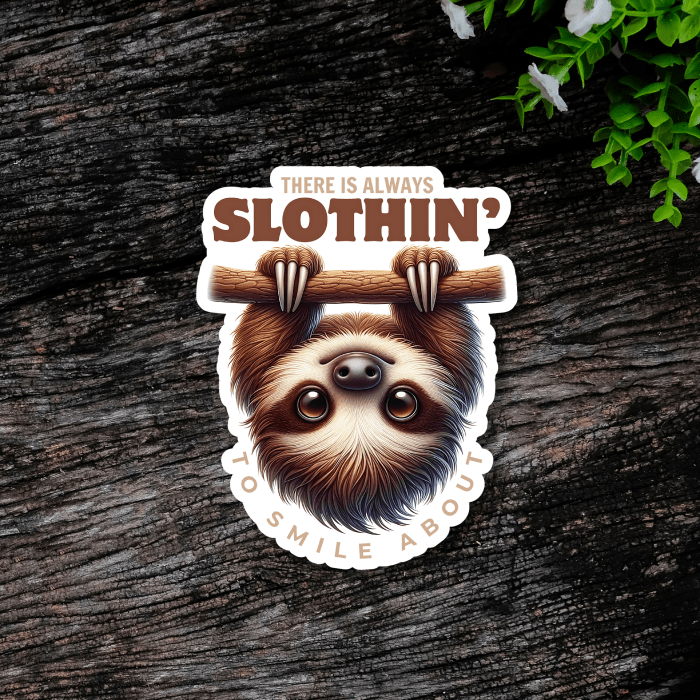 daily positive affirmation quote sticker