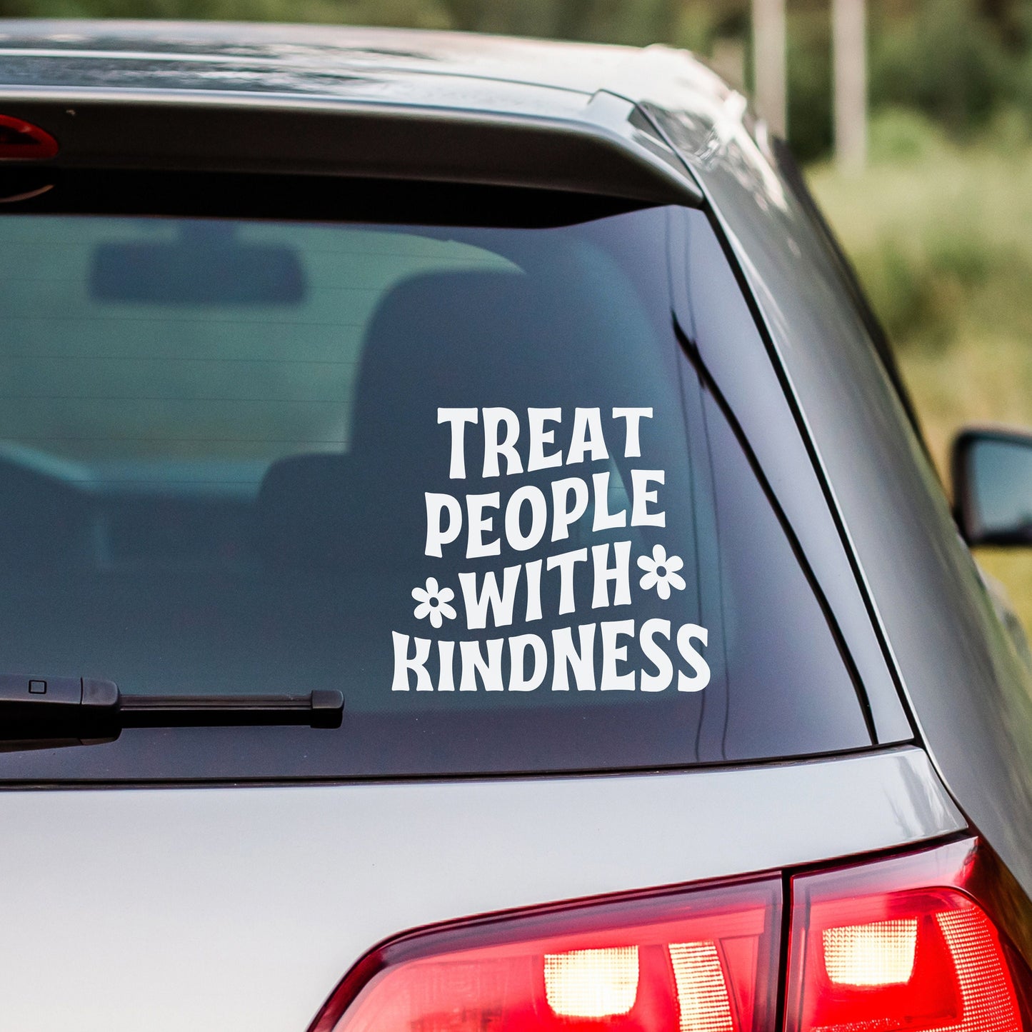 Treat People With Kindness Decal - Great gift for women and teens.