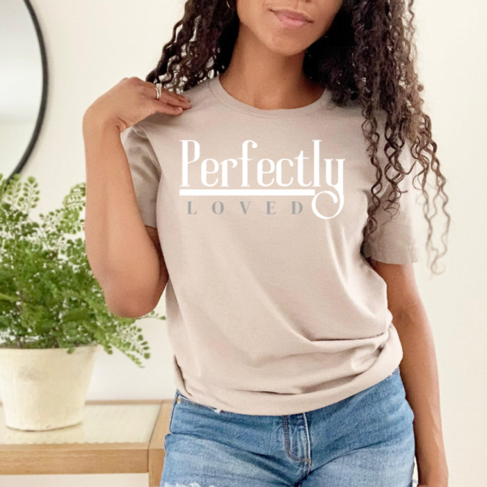 Women's self love inspired shirt that pairs well with everyday denim jeans.