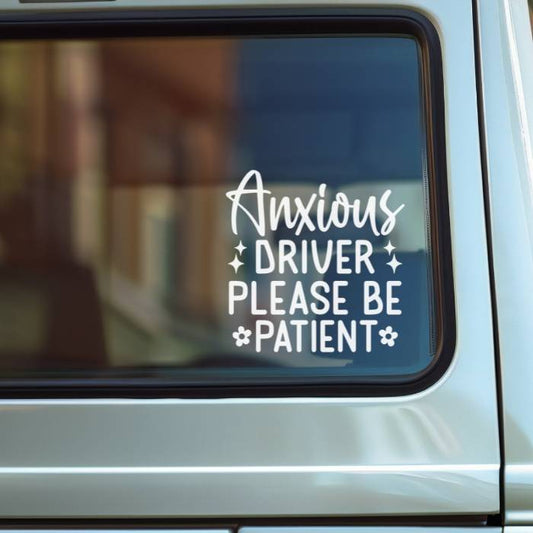 Decals for trucks - Anxious Driver 