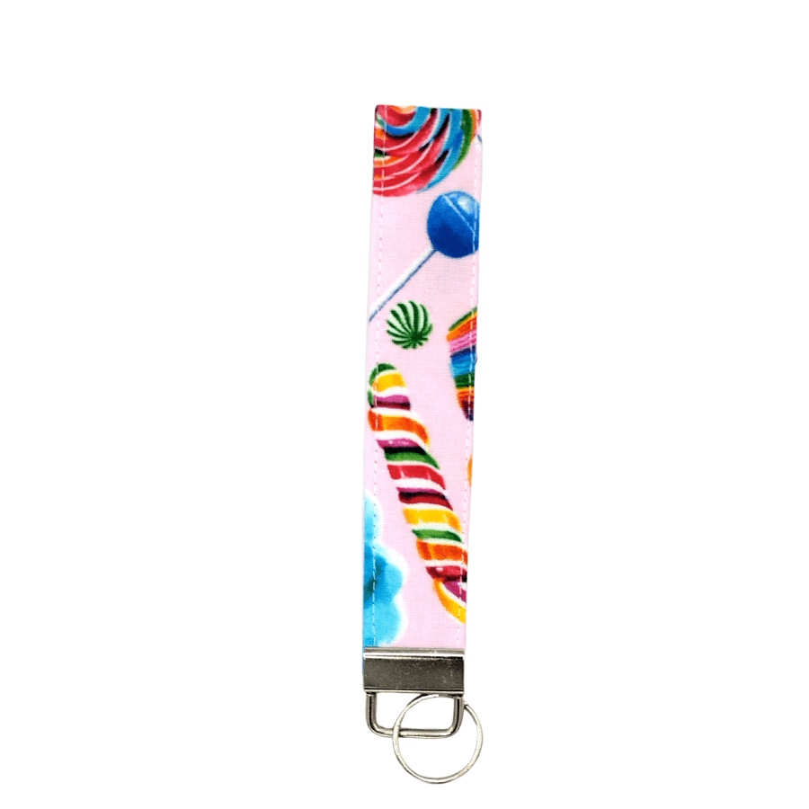 Candy Lovers Wristlet Keychain Design - Stormy Vision