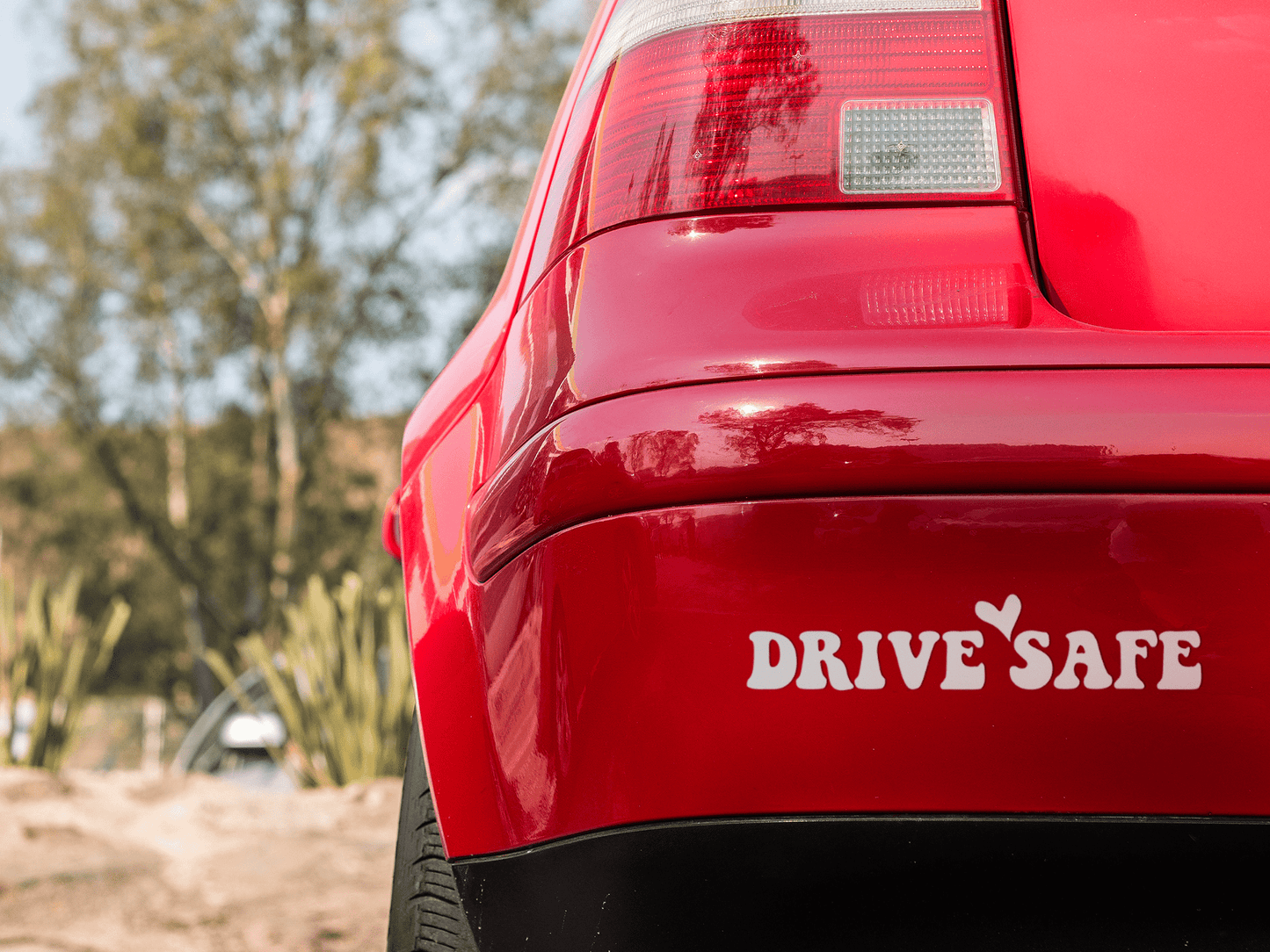 Drive Safe Bumper Sticker For Cars and Trucks. Great Gift for women.